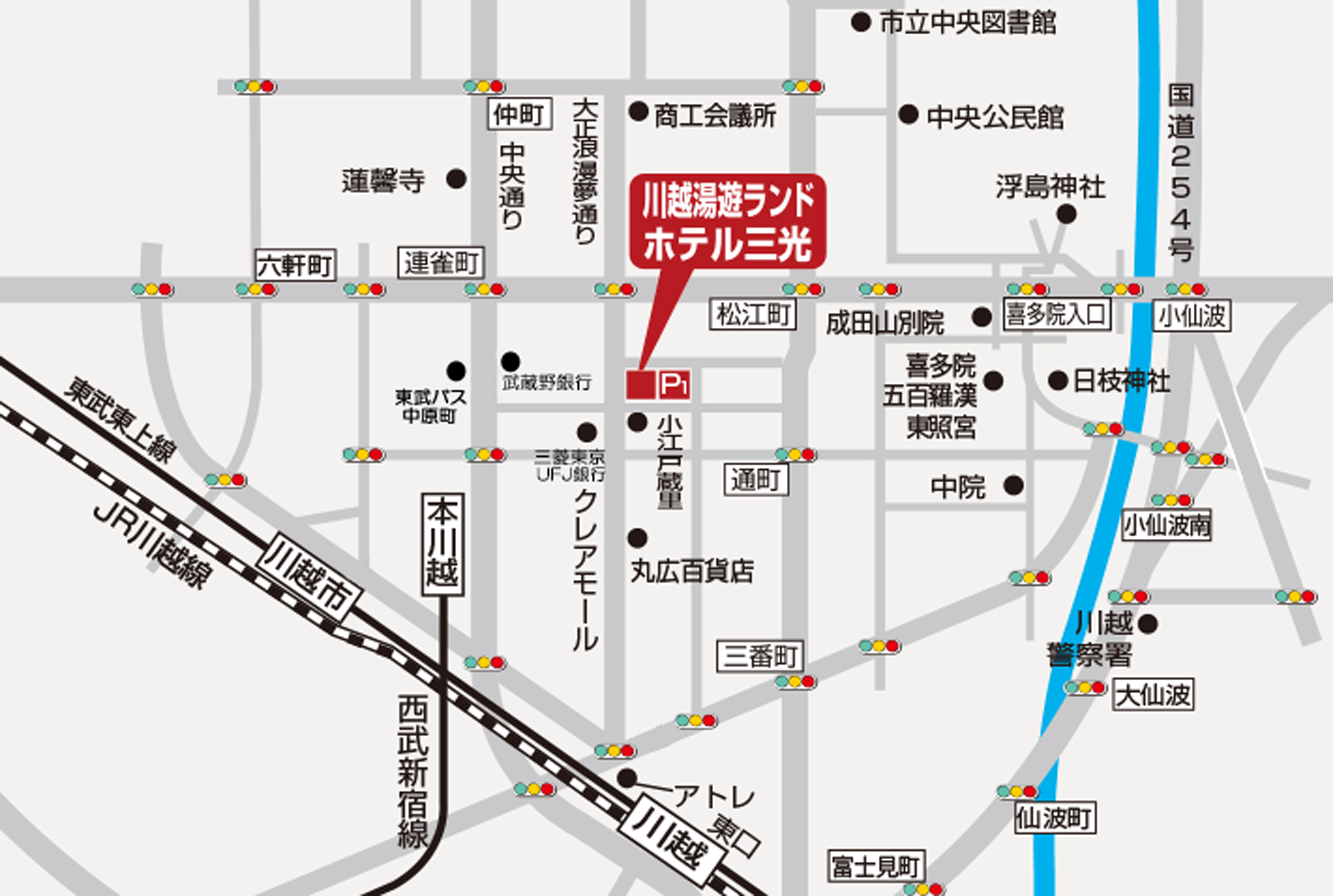 アクセスマップ